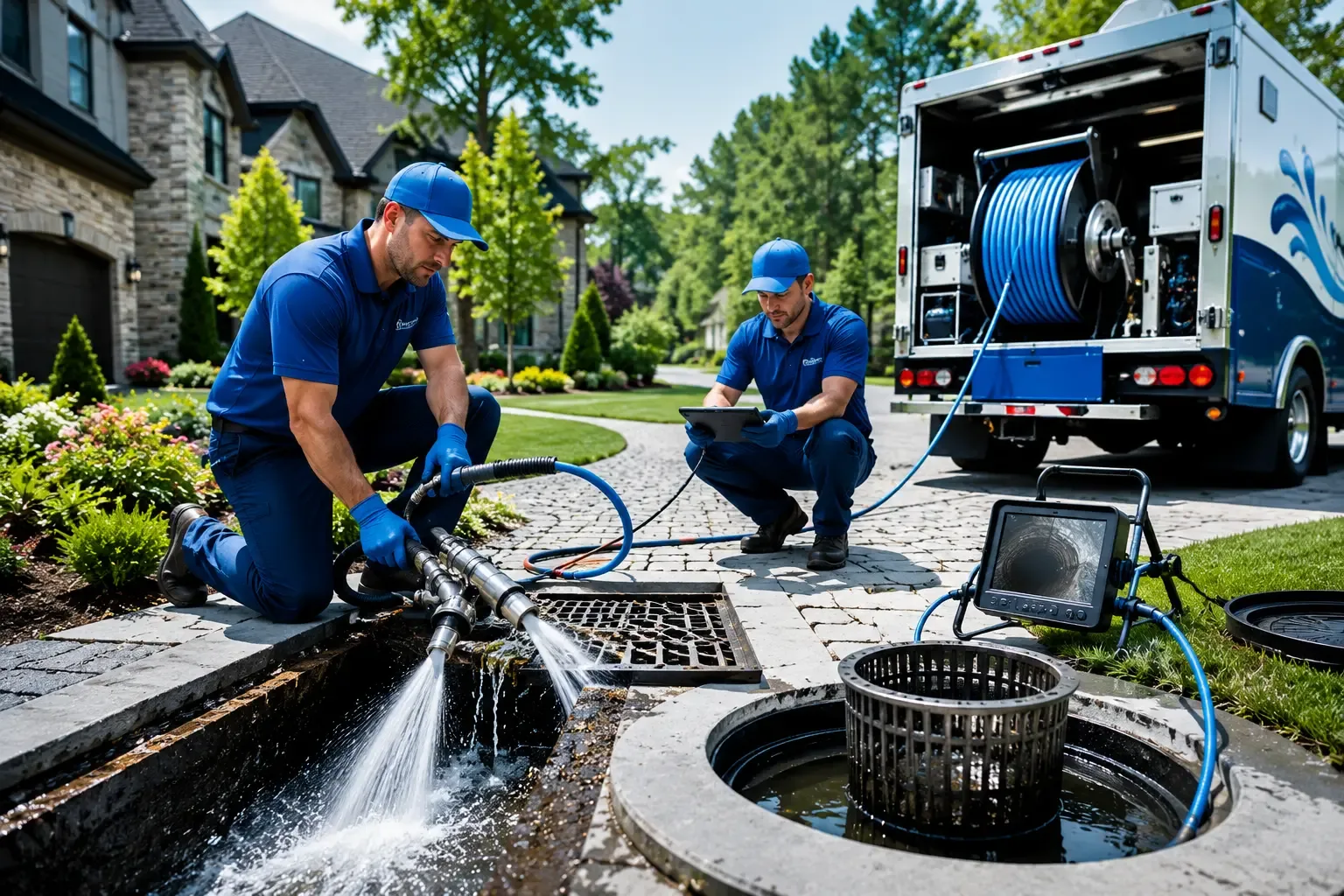 Local outdoor drain cleaning professionals in Odenville, AL